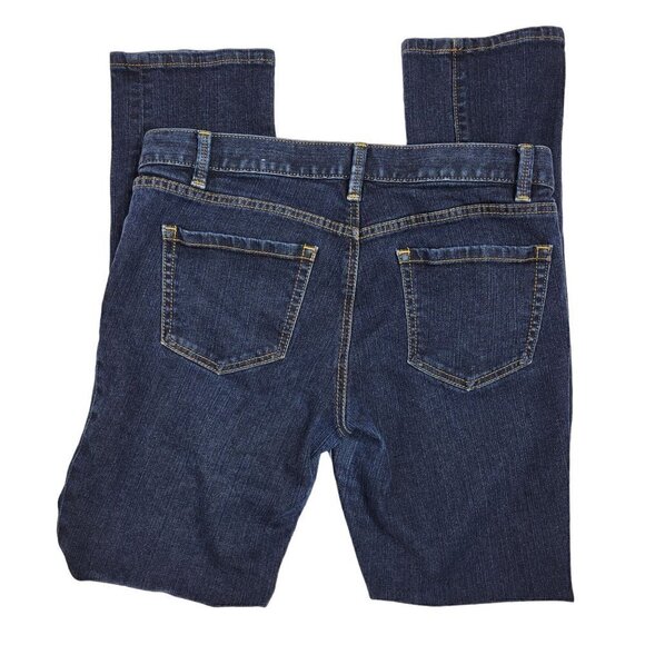 Loft Women's Modern Slim Fit Dark Wash Jeans Size 8 - Picture 6 of 12